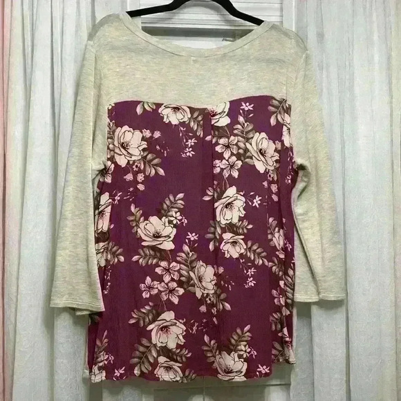 Papermoon Tops - 1X Papermoon Stitch Fix Blouse 3/4 sleeves worn twice. 2T